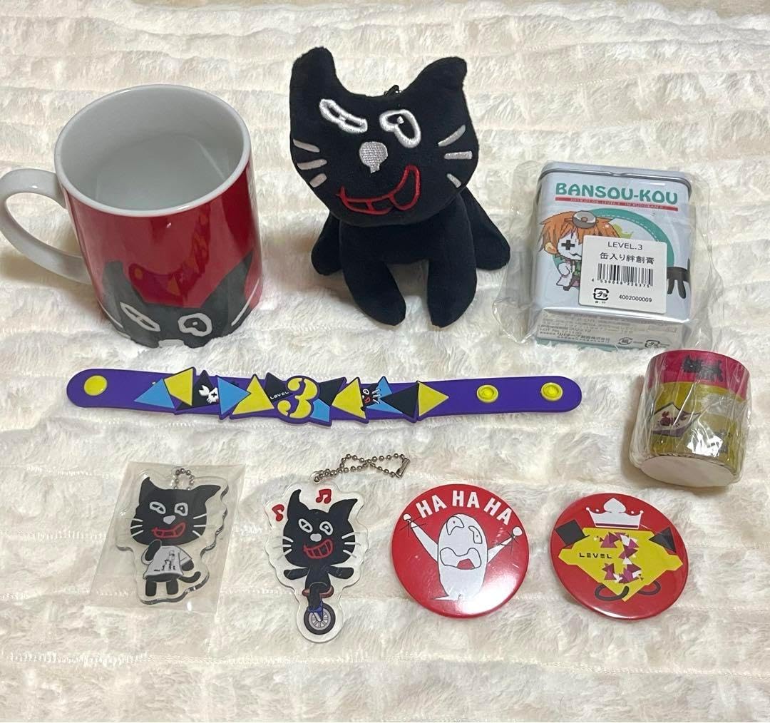 有キヨ猫 全身組マグカップ 缶バッジ アクキー マステ 絆創 膏 有キヨ猫